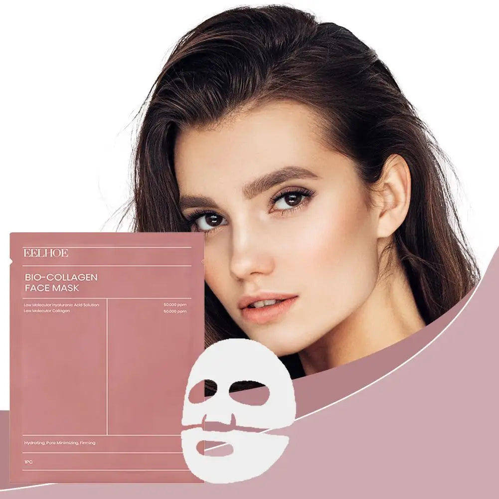 Masque facial au collagène, produit éclaircissant pour le visage, hydratant, raffermissant en profondeur, beauté, soins de la peau, J8I3